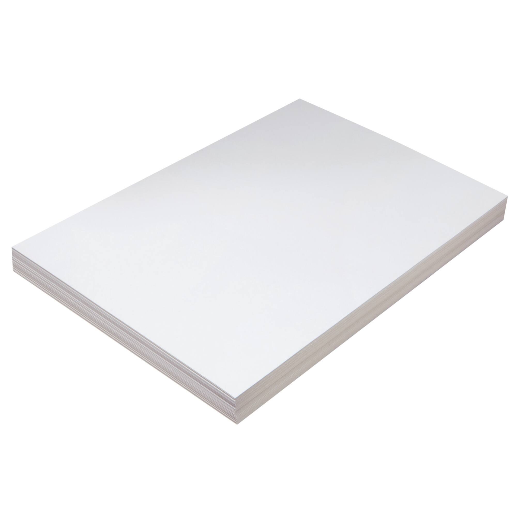 Pacon® 12" x 18" Heavyweight White Tagboard, 100ct.